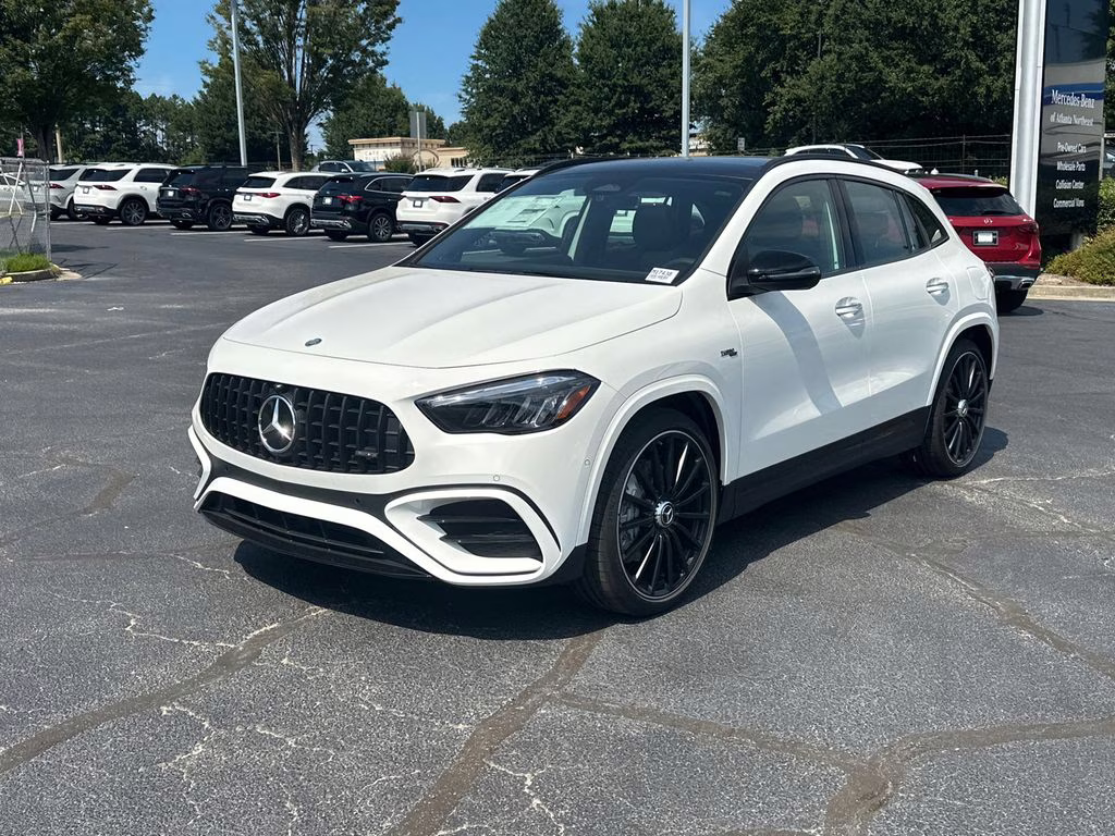 2026 White Mercedes-Benz GLA GLA 35 AMG AWD SUV