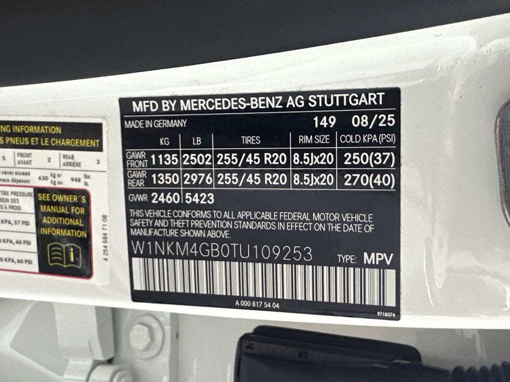 2026 Polar White Mercedes-Benz GLC GLC 300 RWD SUV