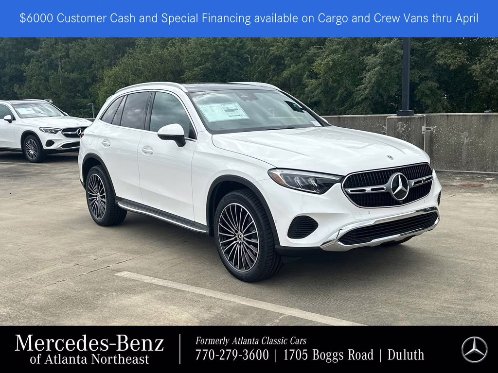 2026 Polar White Mercedes-Benz GLC GLC 300 RWD SUV