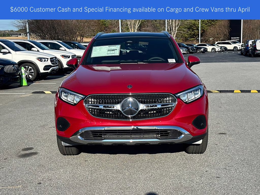 2026 Red Mercedes-Benz GLC GLC 300 AWD SUV