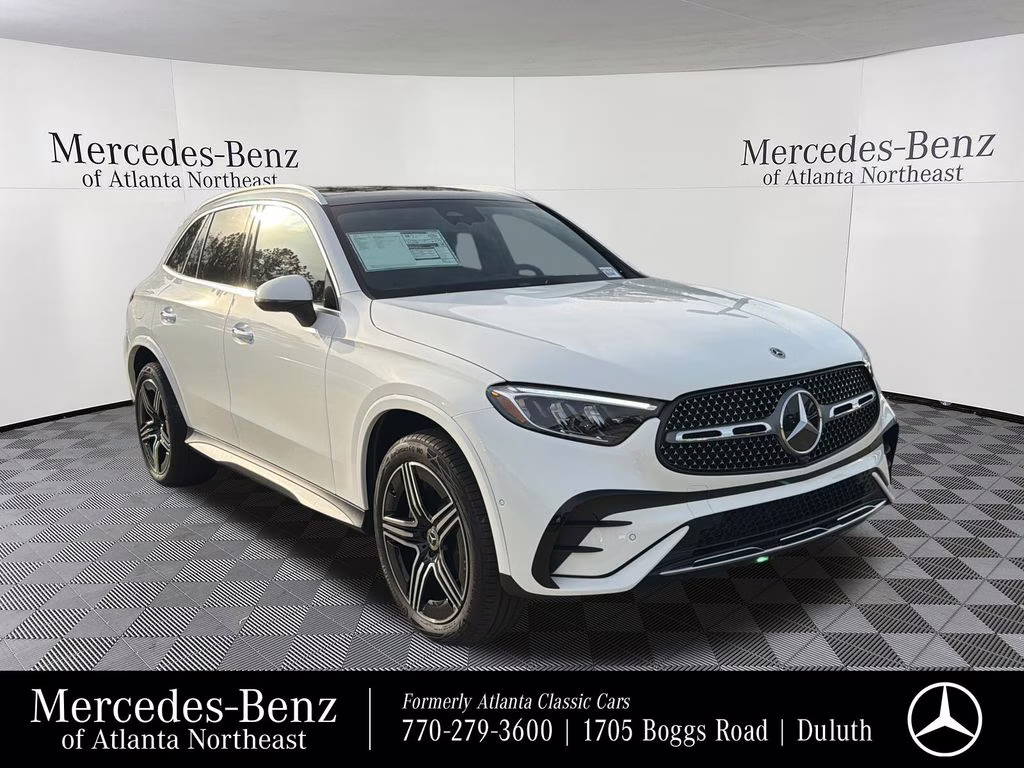 2026 Polar White Mercedes-Benz GLC GLC 300 AWD SUV