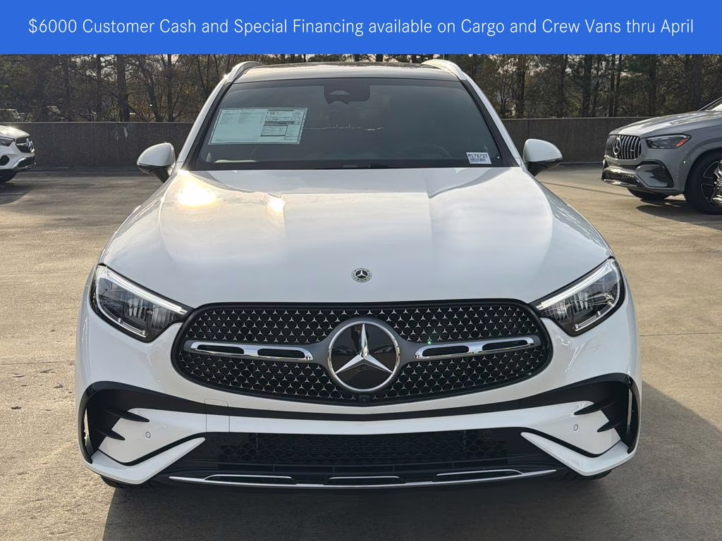 2026 Polar White Mercedes-Benz GLC GLC 300 AWD SUV