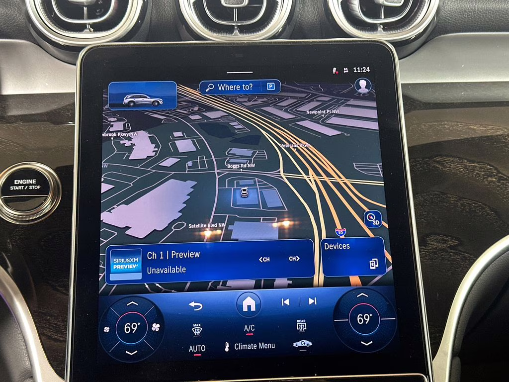 2026 Black Mercedes-Benz GLC GLC 350e AWD SUV