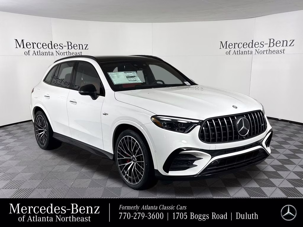 2026 297/149white Mercedes-Benz GLC GLC 43 AMG AWD SUV