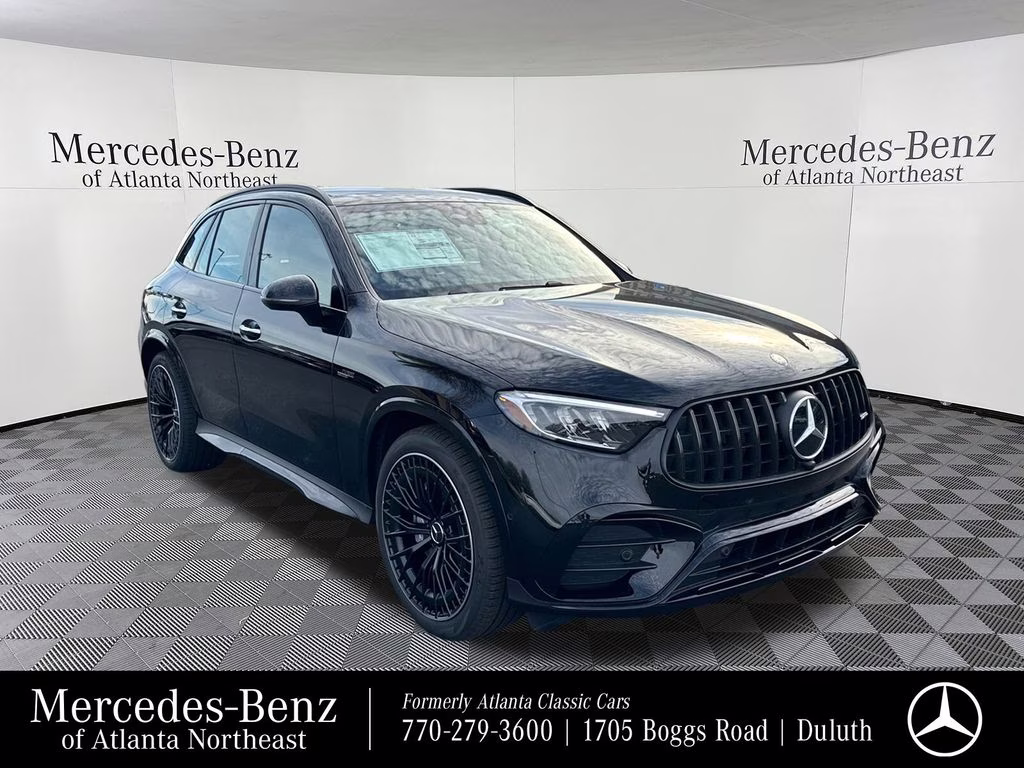 2026 Black Mercedes-Benz GLC GLC 43 AMG AWD SUV