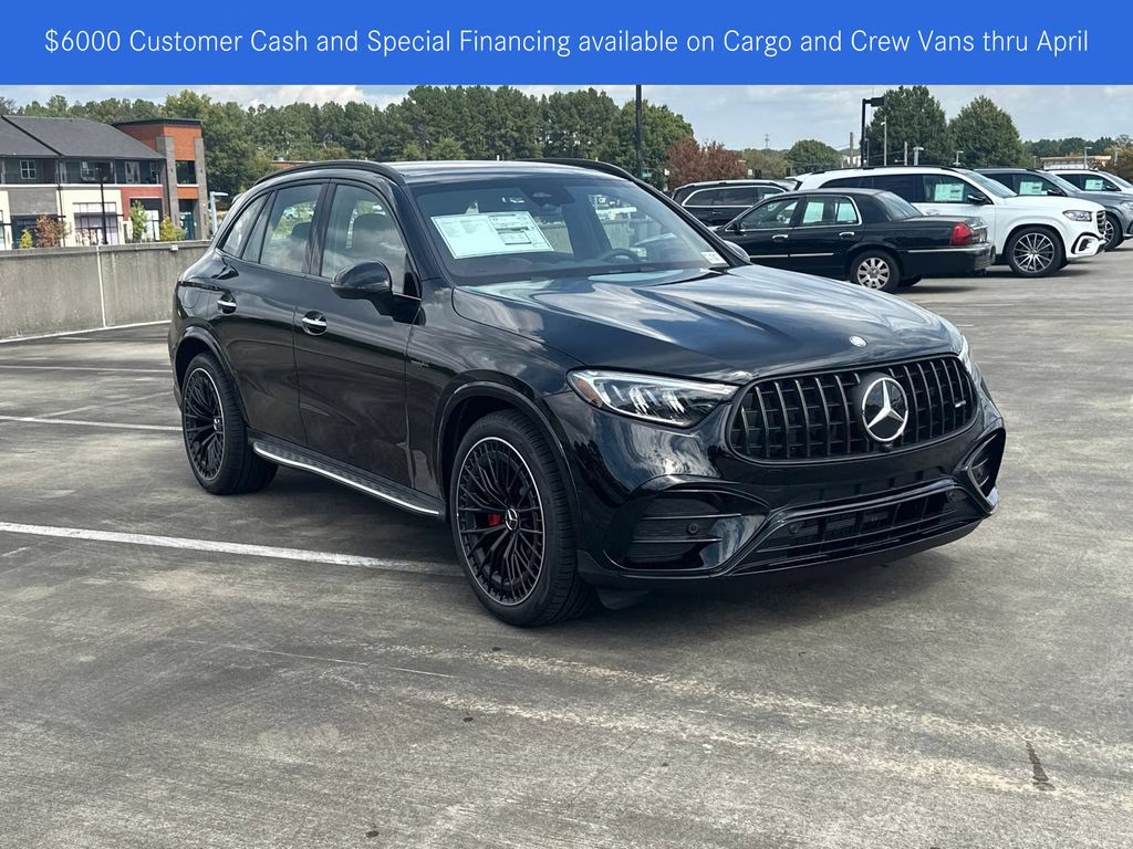 2026 Black Mercedes-Benz GLC GLC 43 AMG AWD SUV