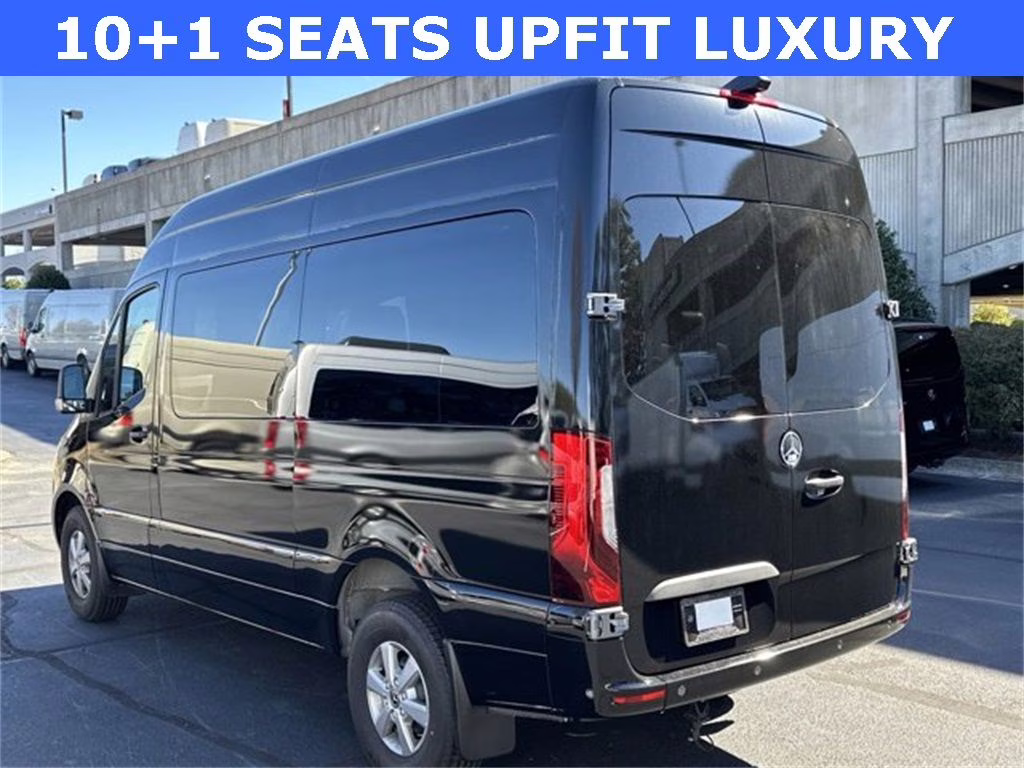 2023 Jet Black Mercedes-Benz Sprinter 2500 Passenger 144 WB RWD Van