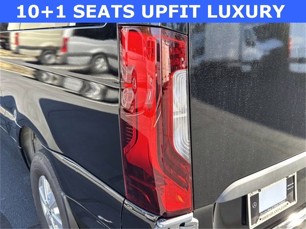 2023 Jet Black Mercedes-Benz Sprinter 2500 Passenger 144 WB RWD Van