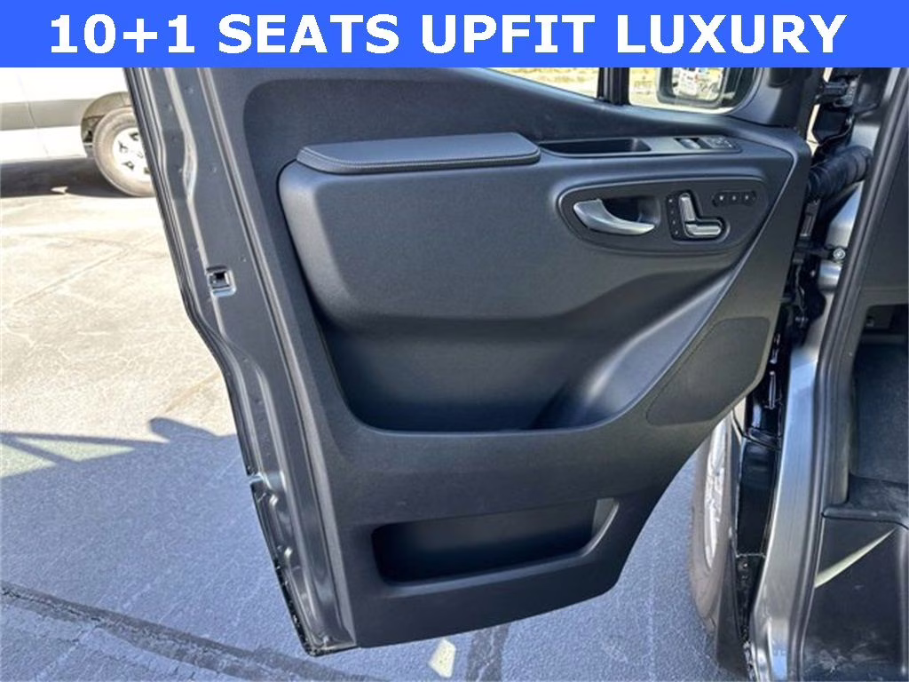 2023 Jet Black Mercedes-Benz Sprinter 2500 Passenger 144 WB RWD Van