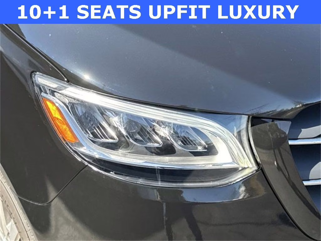 2023 Jet Black Mercedes-Benz Sprinter 2500 Passenger 144 WB RWD Van