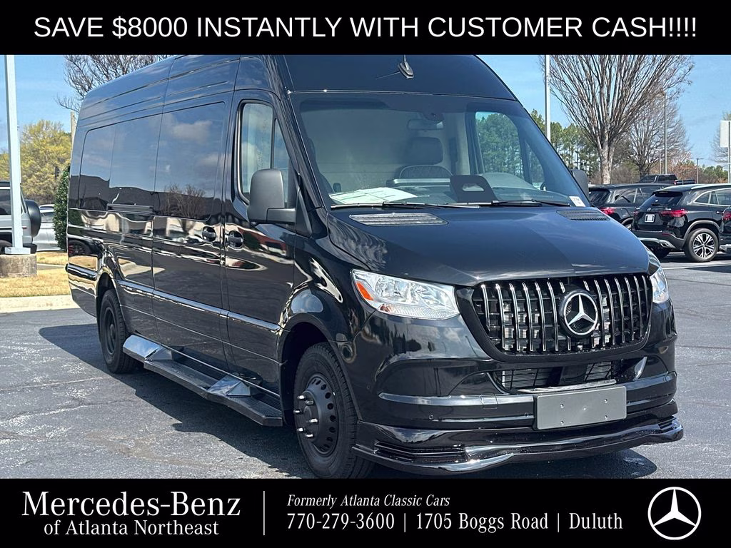 2025 Obsidian Mercedes-Benz Sprinter 3500 Cargo 170 WB RWD Van
