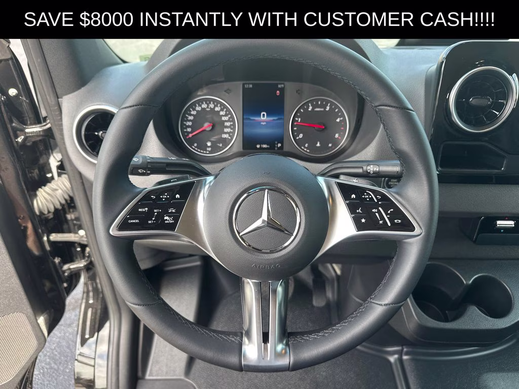 2025 Obsidian Mercedes-Benz Sprinter 3500 Cargo 170 WB RWD Van
