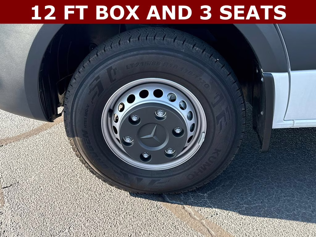 2024 White Mercedes-Benz Sprinter 3500 Cab Chassis 144 WB RWD Truck