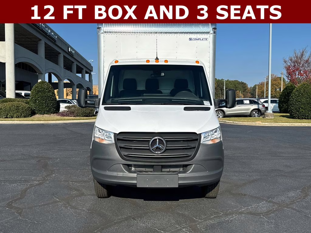 2024 White Mercedes-Benz Sprinter 3500 Cab Chassis 144 WB RWD Truck