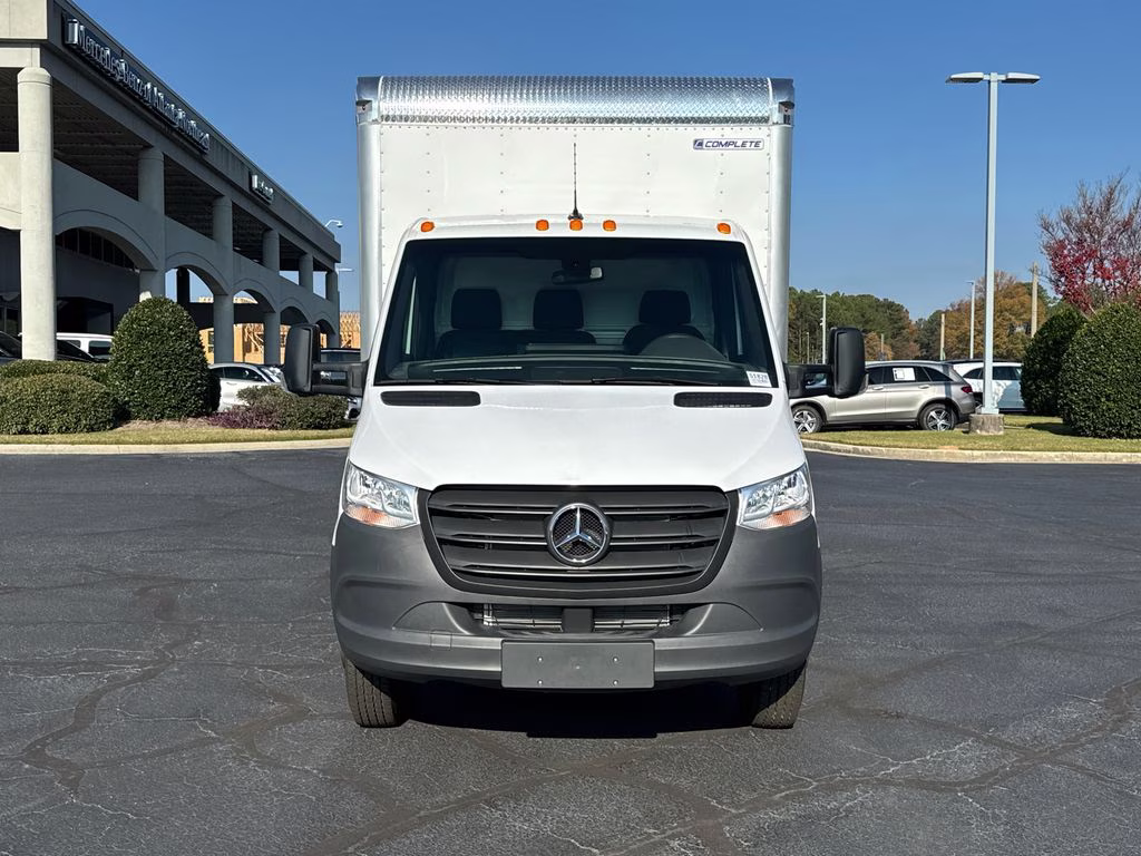 2024 White Mercedes-Benz Sprinter 3500 Cab Chassis 144 WB RWD Truck