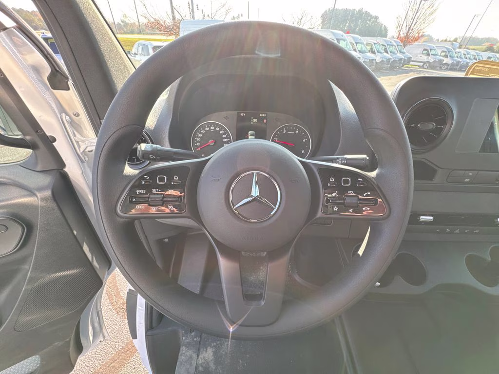 2024 White Mercedes-Benz Sprinter 3500 Cab Chassis 144 WB RWD Truck