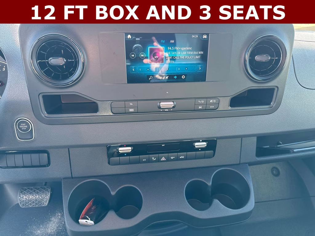 2024 White Mercedes-Benz Sprinter 3500 Cab Chassis 144 WB RWD Truck