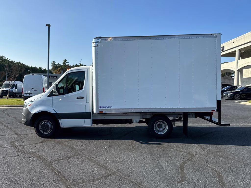 2024 White Mercedes-Benz Sprinter 3500 Cab Chassis 144 WB RWD Truck