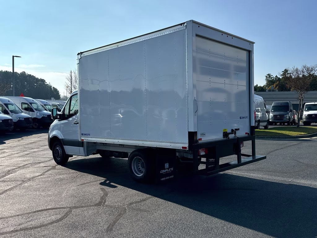 2024 White Mercedes-Benz Sprinter 3500 Cab Chassis 144 WB RWD Truck