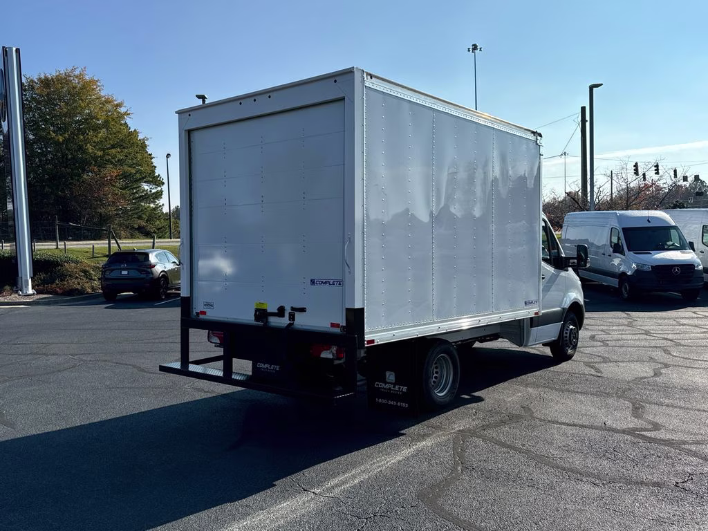 2024 White Mercedes-Benz Sprinter 3500 Cab Chassis 144 WB RWD Truck