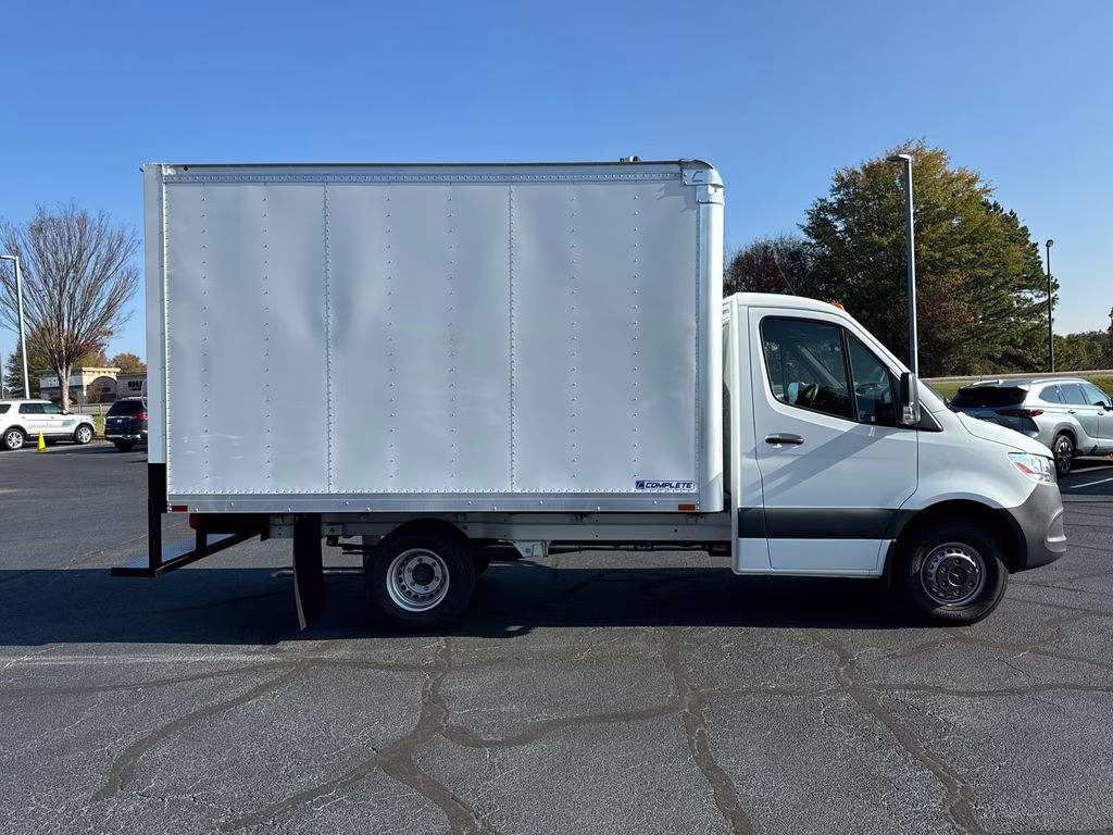 2024 White Mercedes-Benz Sprinter 3500 Cab Chassis 144 WB RWD Truck