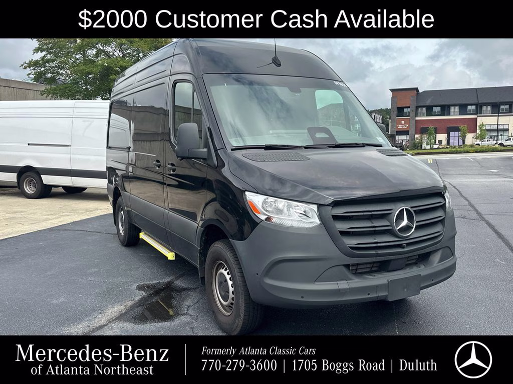 2025 Black Mercedes-Benz Sprinter 2500 Passenger Van RWD Van