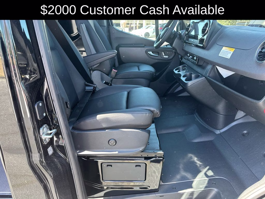 2025 Black Mercedes-Benz Sprinter 2500 Passenger Van RWD Van