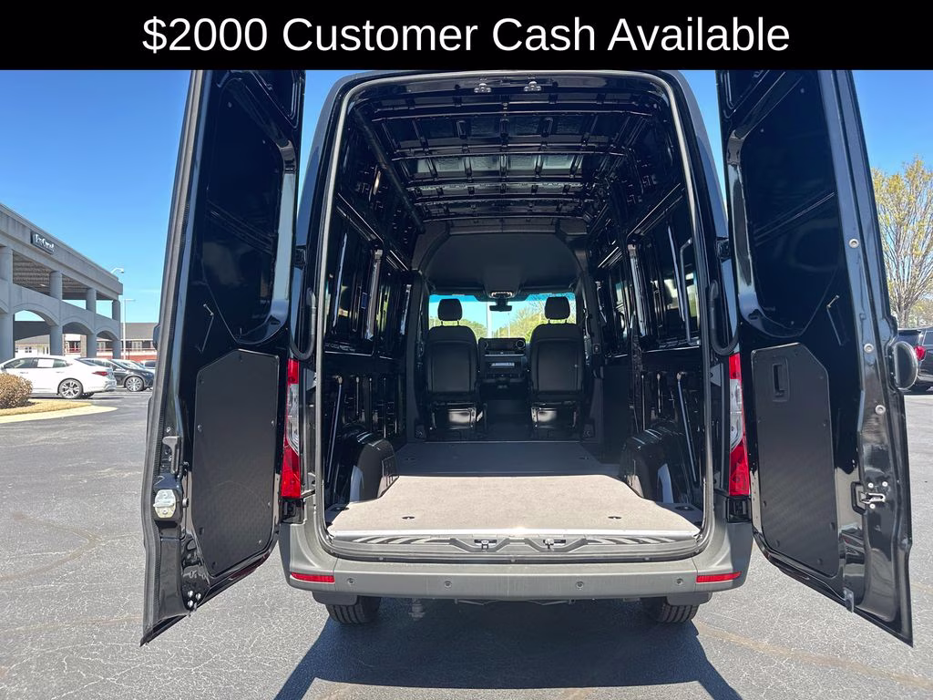 2025 Black Mercedes-Benz Sprinter 2500 Passenger Van RWD Van