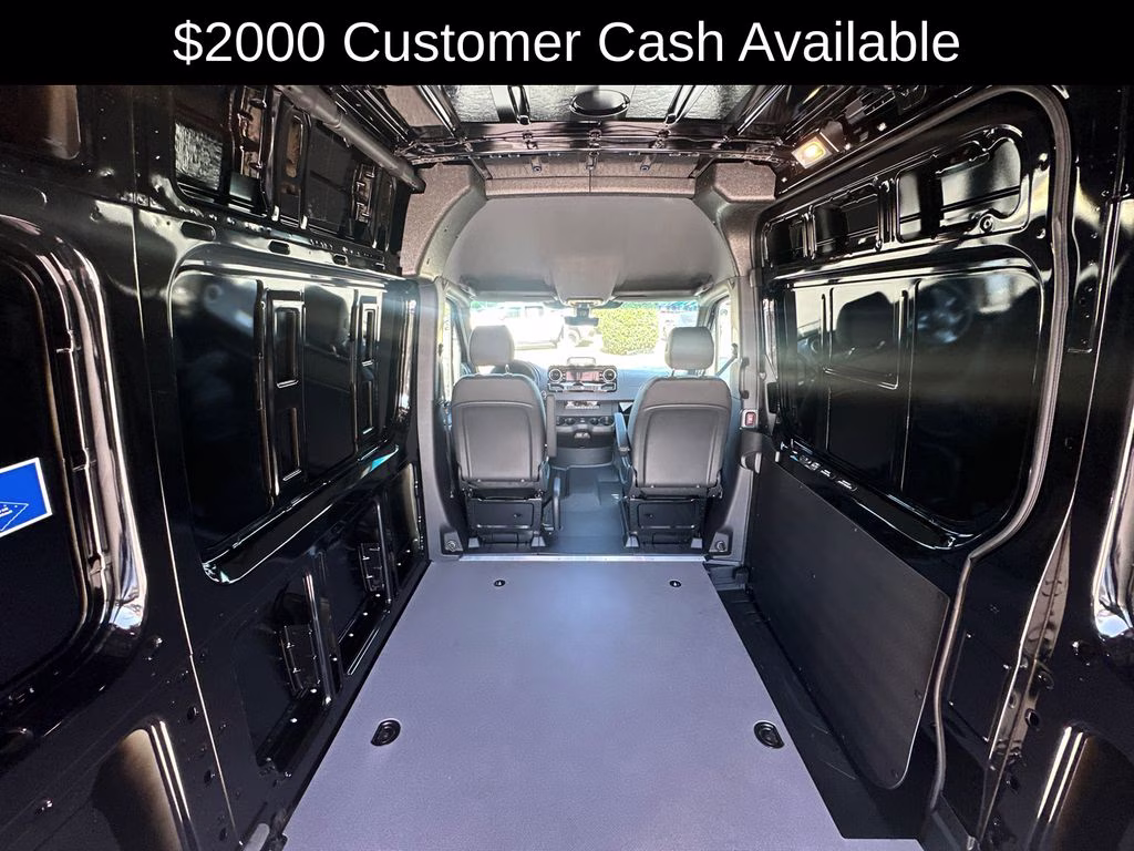 2025 Black Mercedes-Benz Sprinter 2500 Passenger Van RWD Van