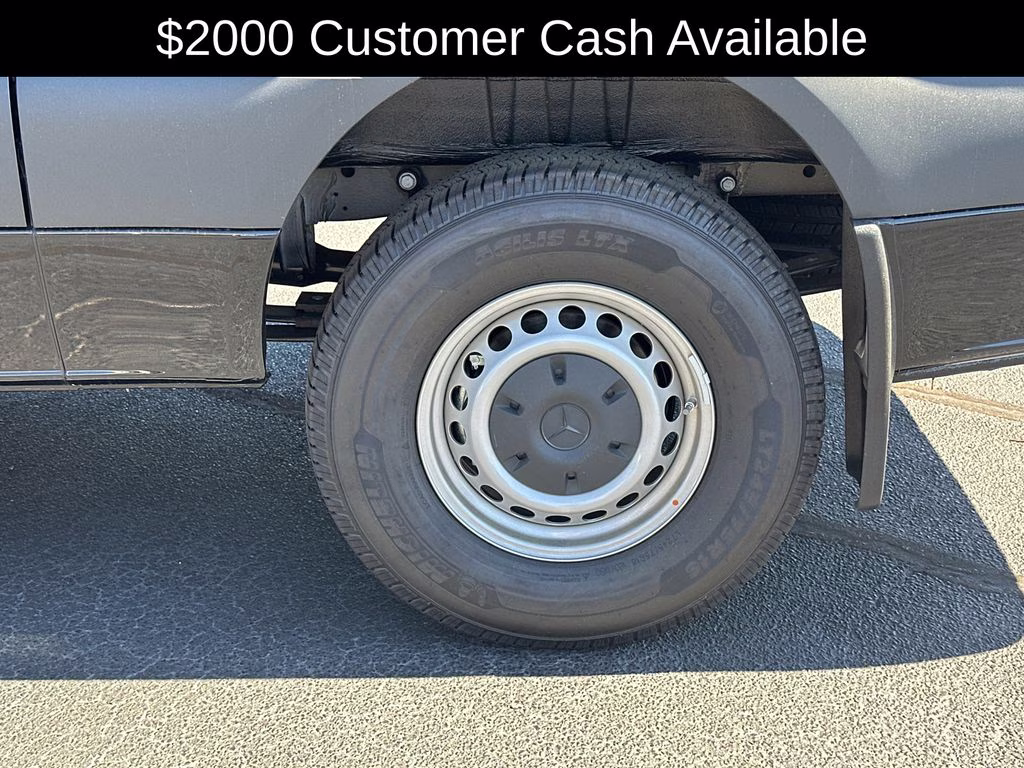 2025 Black Mercedes-Benz Sprinter 2500 Passenger Van RWD Van