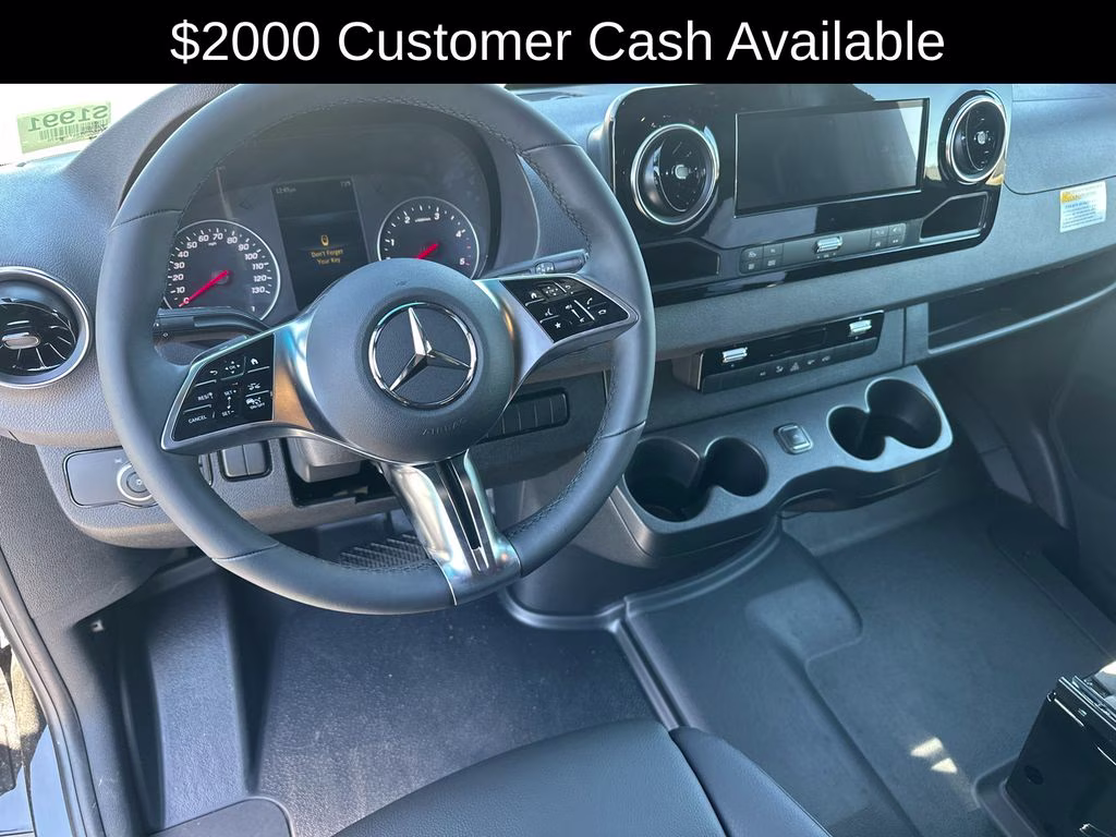 2025 Black Mercedes-Benz Sprinter 2500 Passenger Van RWD Van