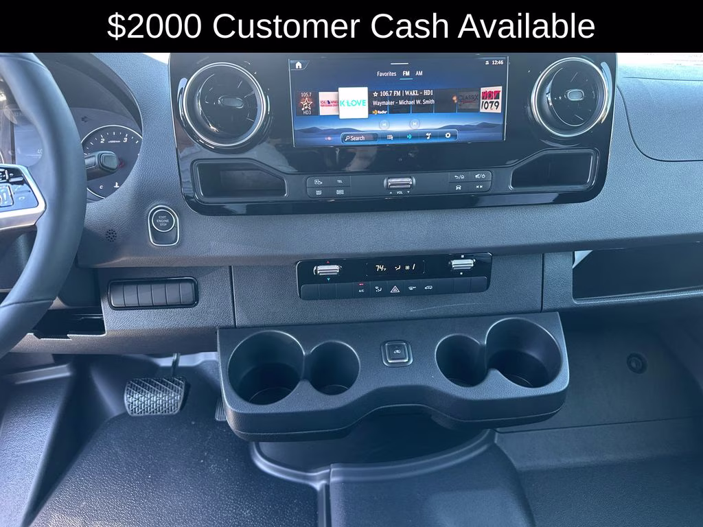 2025 Black Mercedes-Benz Sprinter 2500 Passenger Van RWD Van