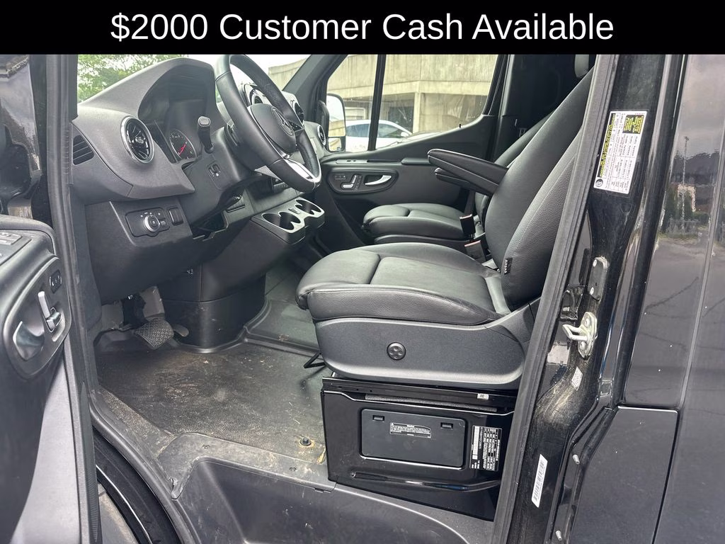 2025 Black Mercedes-Benz Sprinter 2500 Passenger Van RWD Van