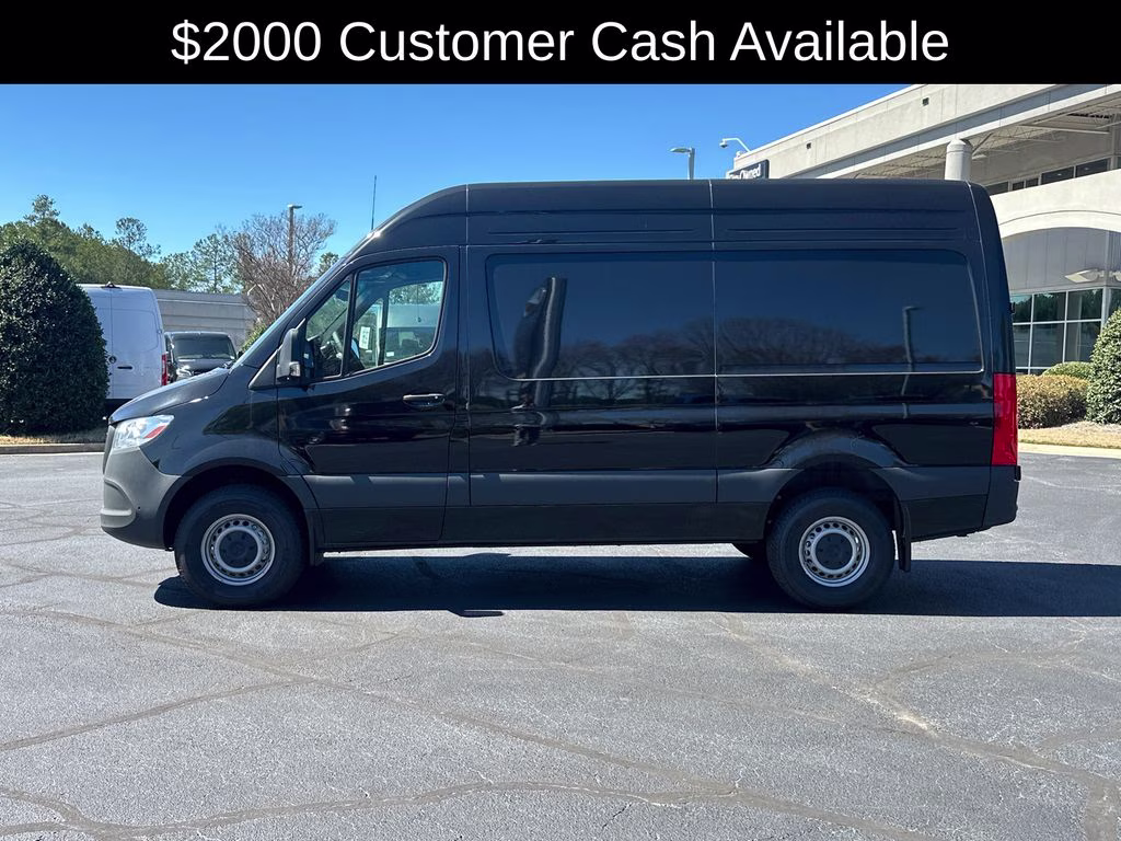 2025 Black Mercedes-Benz Sprinter 2500 Passenger Van RWD Van