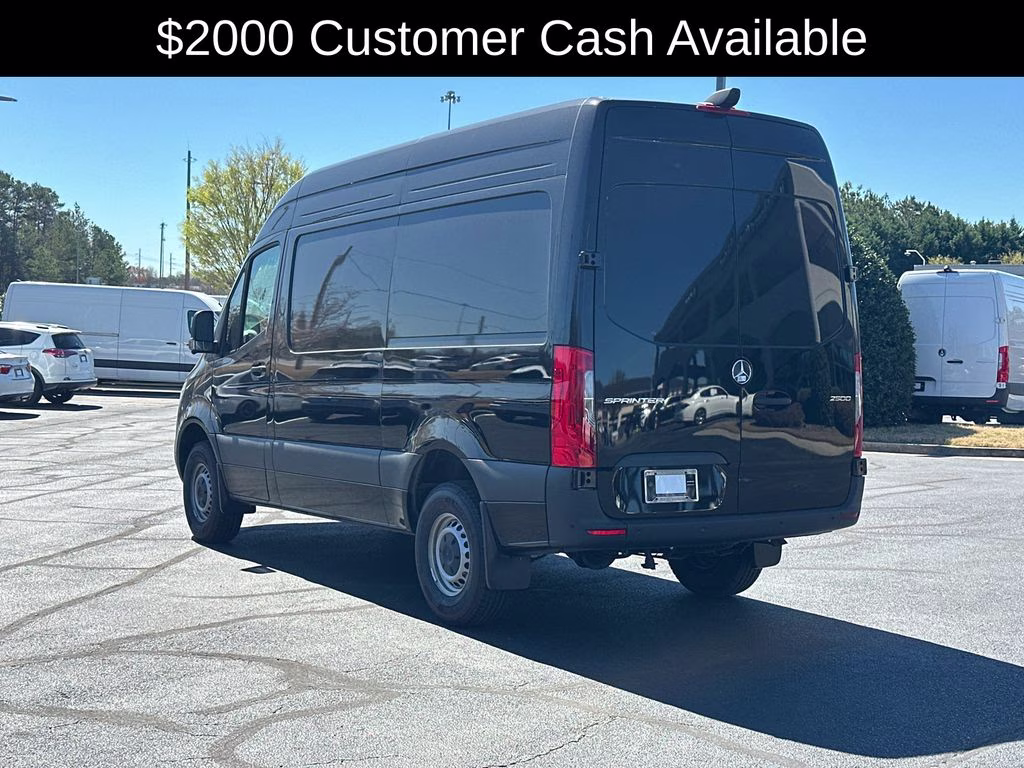 2025 Black Mercedes-Benz Sprinter 2500 Passenger Van RWD Van