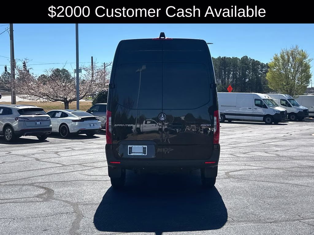 2025 Black Mercedes-Benz Sprinter 2500 Passenger Van RWD Van