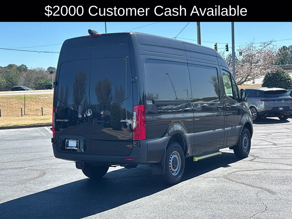 2025 Black Mercedes-Benz Sprinter 2500 Passenger Van RWD Van