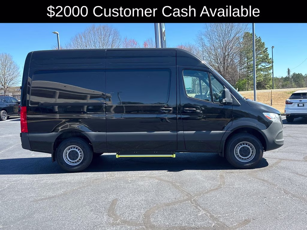 2025 Black Mercedes-Benz Sprinter 2500 Passenger Van RWD Van