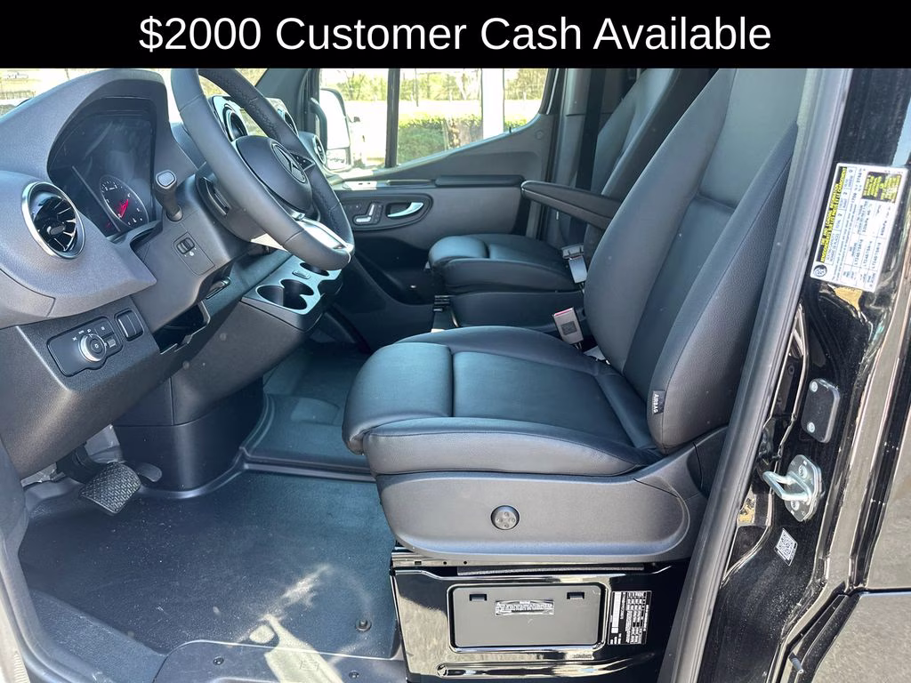 2025 Black Mercedes-Benz Sprinter 2500 Passenger Van RWD Van