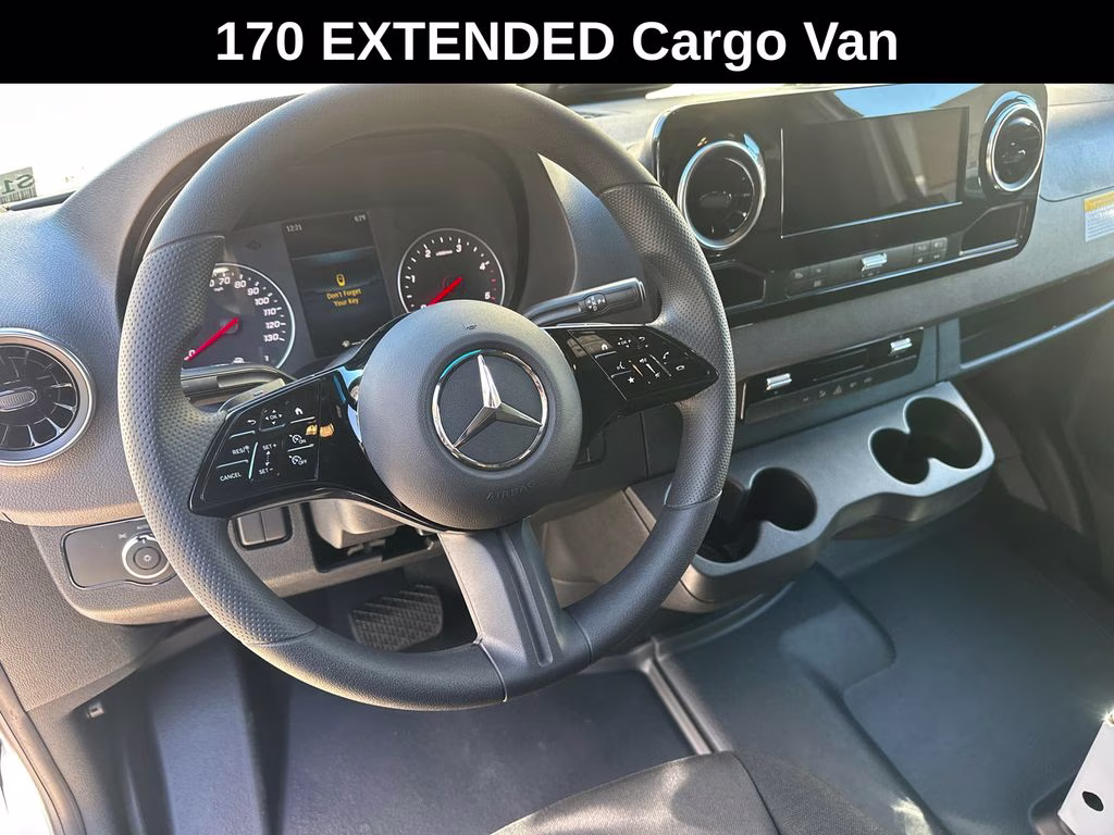 2025 Artic White Mercedes-Benz Sprinter 3500 Cargo 170 WB RWD Van
