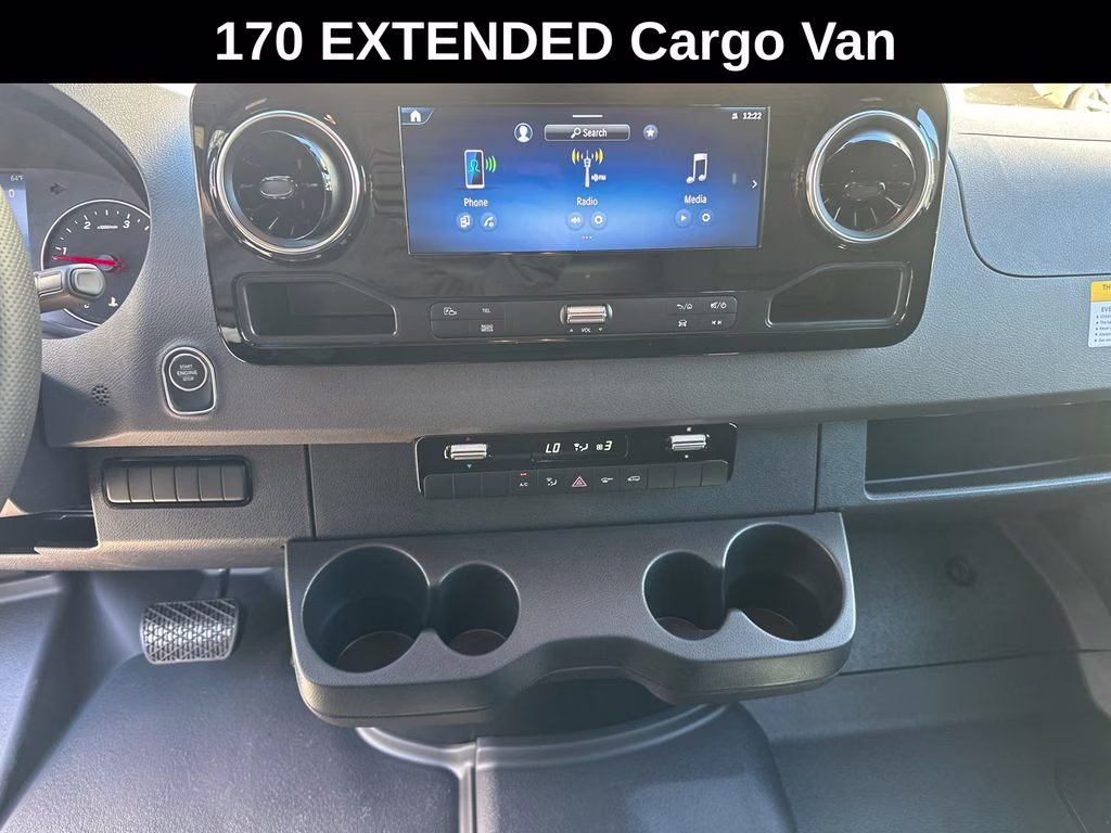 2025 Artic White Mercedes-Benz Sprinter 3500 Cargo 170 WB RWD Van