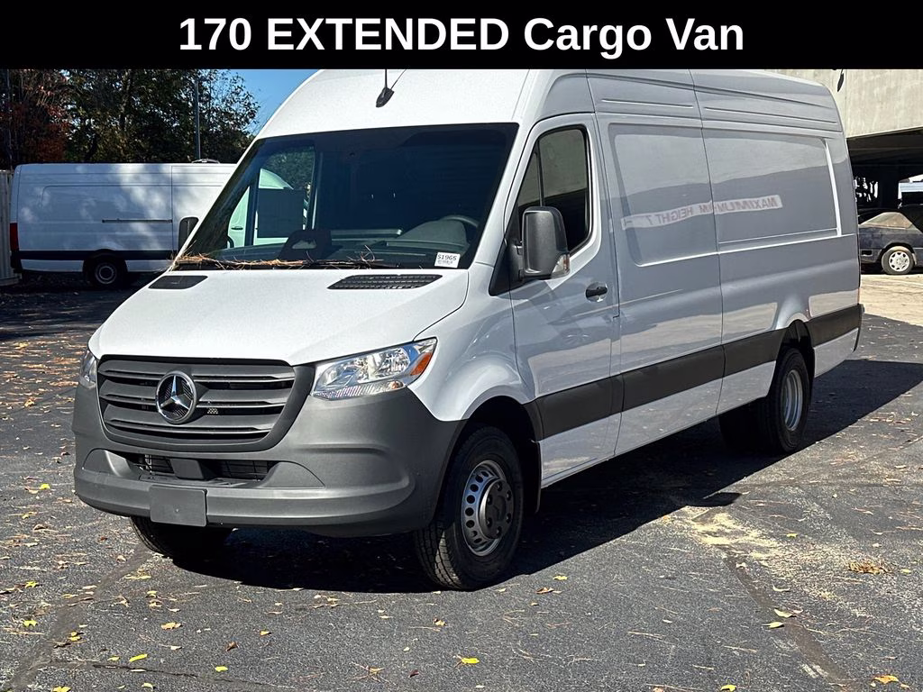 2025 Artic White Mercedes-Benz Sprinter 3500 Cargo 170 WB RWD Van