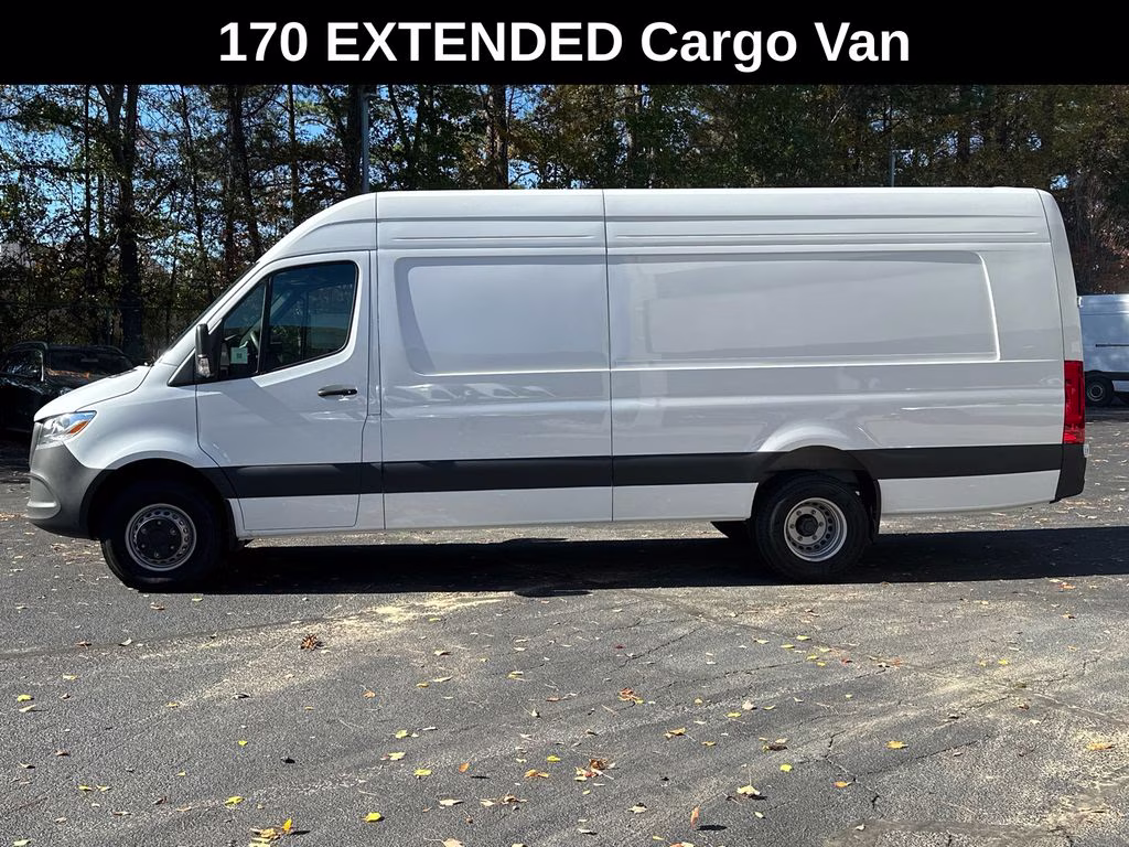 2025 Artic White Mercedes-Benz Sprinter 3500 Cargo 170 WB RWD Van