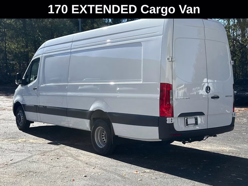 2025 Artic White Mercedes-Benz Sprinter 3500 Cargo 170 WB RWD Van