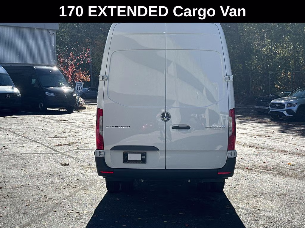 2025 Artic White Mercedes-Benz Sprinter 3500 Cargo 170 WB RWD Van