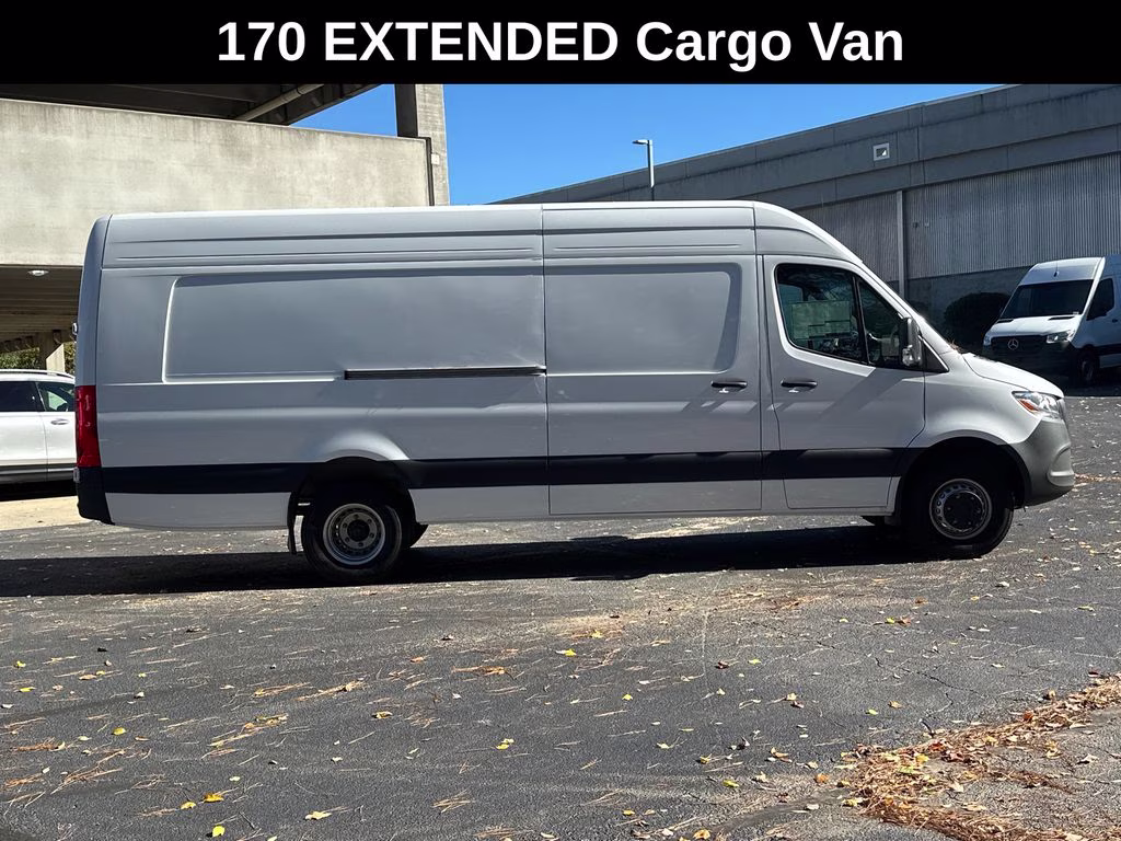 2025 Artic White Mercedes-Benz Sprinter 3500 Cargo 170 WB RWD Van