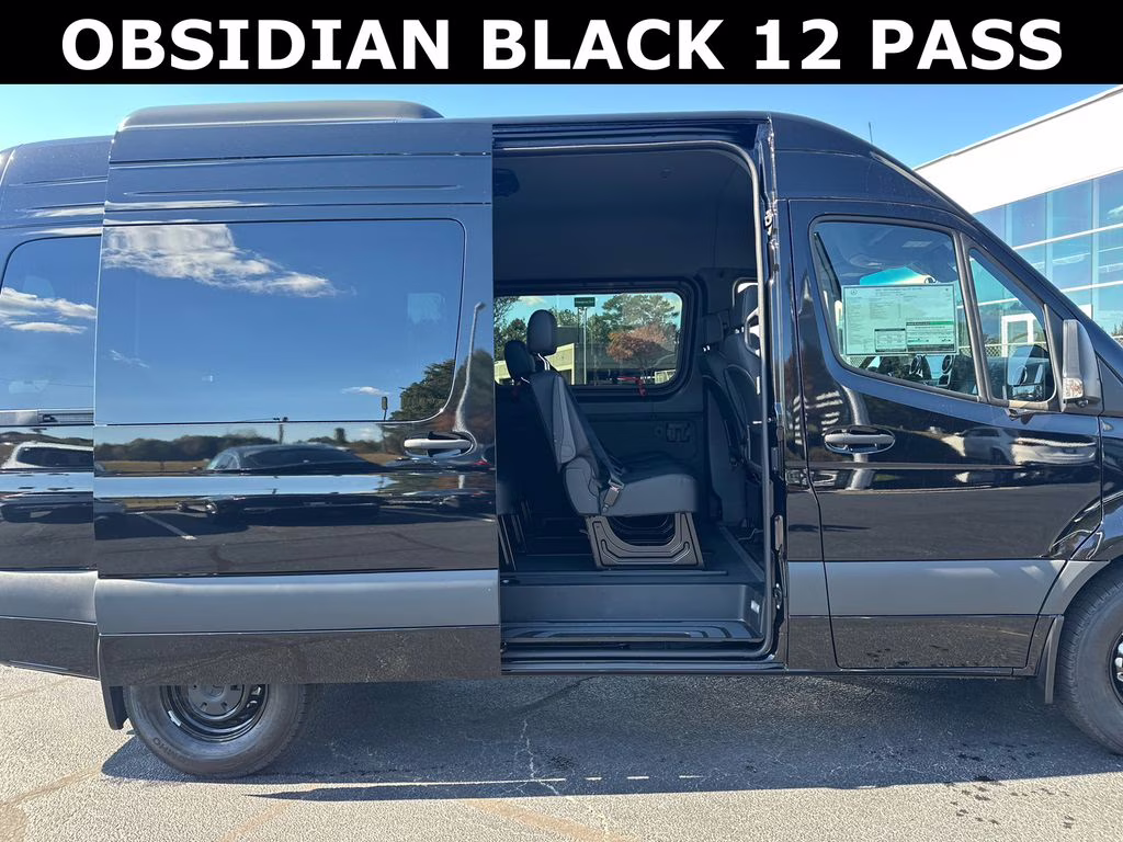 2025 Obsidian Mercedes-Benz Sprinter 2500 Passenger 144 WB RWD Van