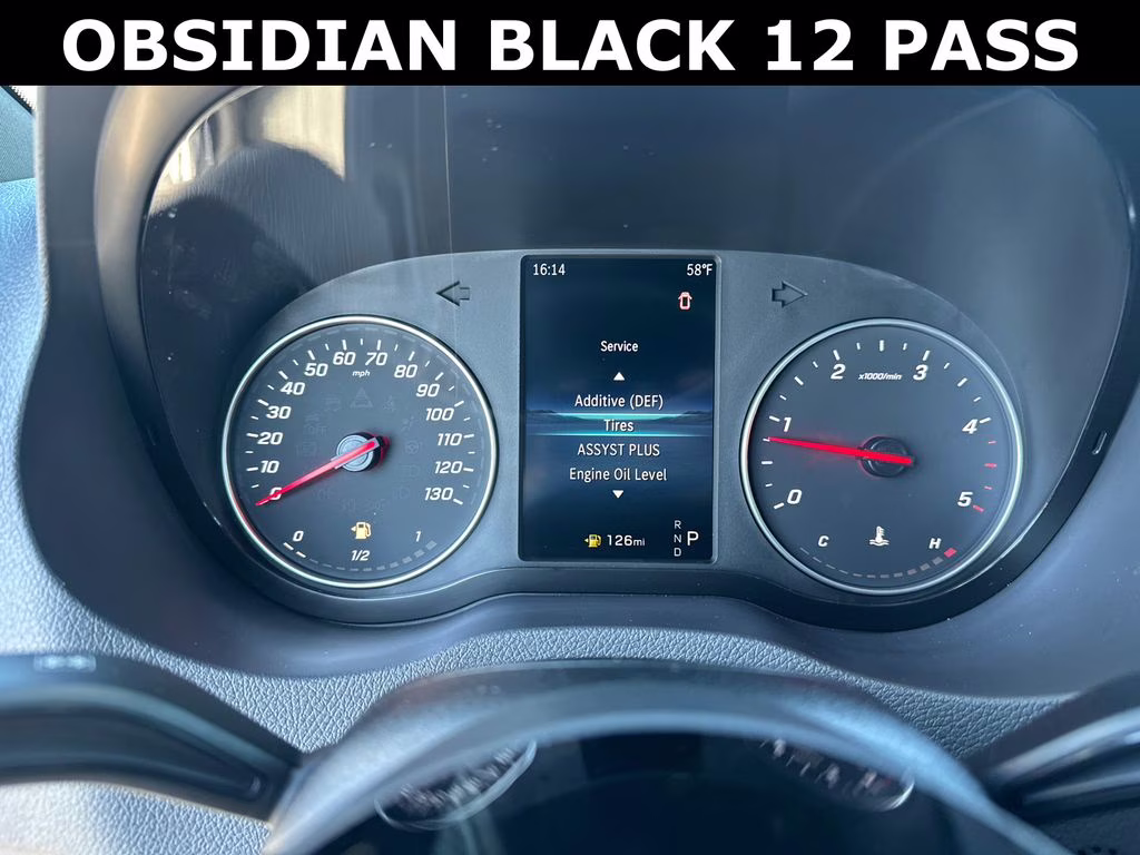 2025 Obsidian Mercedes-Benz Sprinter 2500 Passenger 144 WB RWD Van