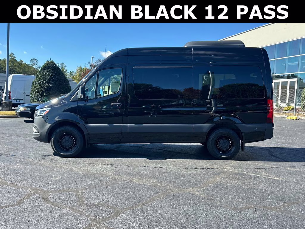 2025 Obsidian Mercedes-Benz Sprinter 2500 Passenger 144 WB RWD Van