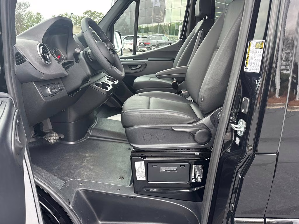 2025 Jet Black Mercedes-Benz Sprinter 2500 Passenger 144 WB RWD Van
